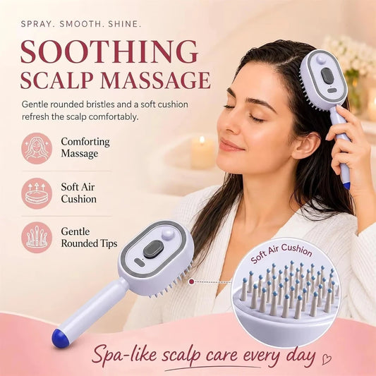 Misting Electrics Hairbrush