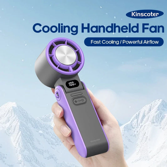 Portable High Speed Cooling Handheld Fan